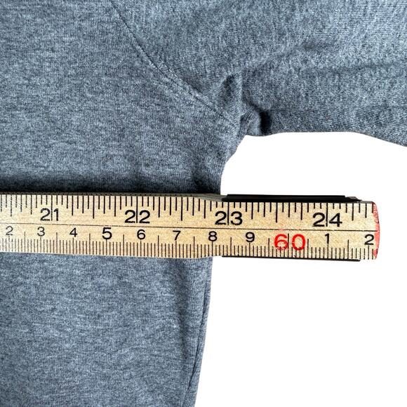 NYLO Wear by Daniel Vosovic Unisex Half Zip Sweatshirt | Gray Minimalist | L - Picture 10 of 10